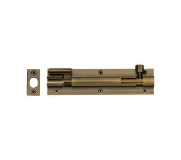 Heritage Brass C1590 Swan Necked Door Bolt - Antique Brass