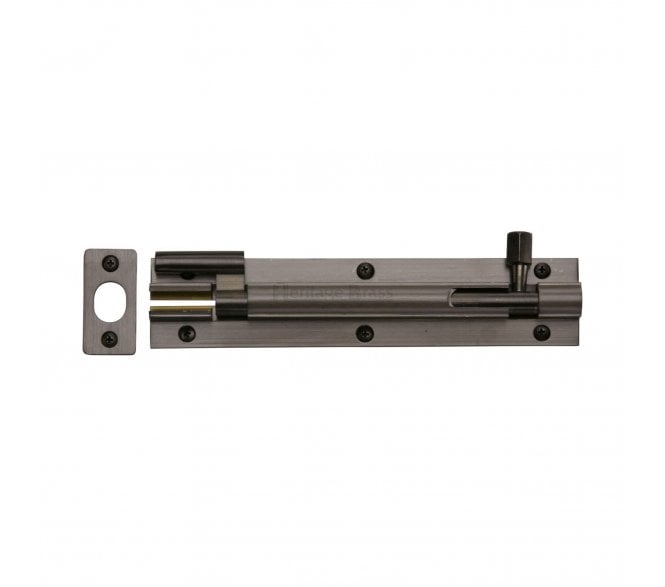Heritage Brass C1592 Cranked Barrel Bolt 150mm - Matt Bronze