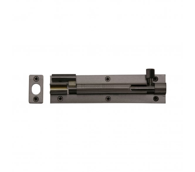 Heritage Brass C1594 Cranked Barrel Bolt Heavy Duty 150mm - Matt Bronze