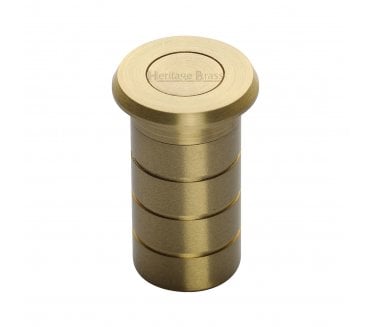 Heritage Brass C1625 Dust Proof Sprung Floor Bolt Socket - 19x40mm - Satin Brass