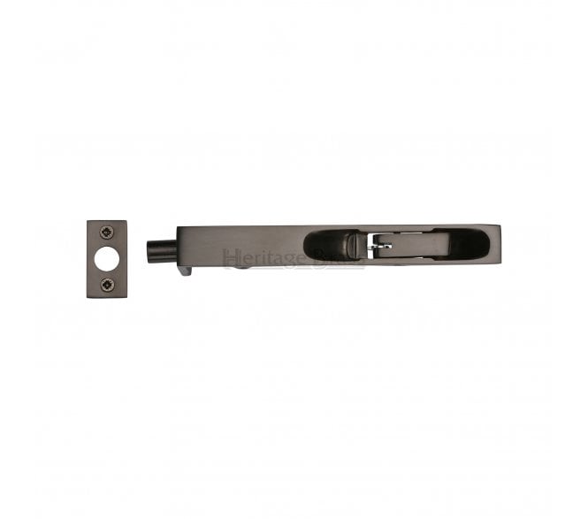 Heritage Brass C1680 Lever Action Flush Bolts - Matt Bronze