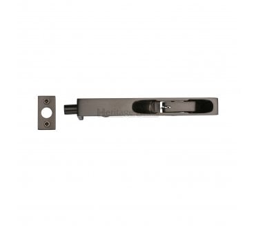 Heritage Brass C1680 Lever Action Flush Bolts - Matt Bronze