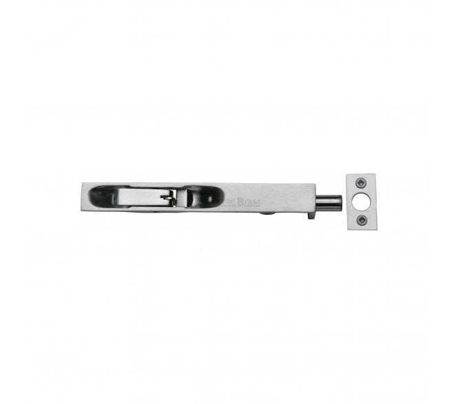 Heritage Brass C1680 Lever Action Flush Bolts - Satin Chrome