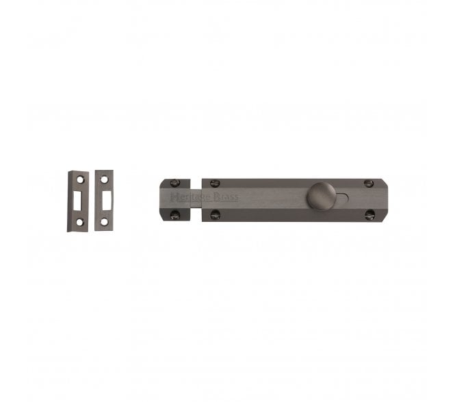 Heritage Brass C1685 Flat Surface Bolt - Matt Bronze