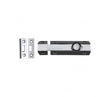 Heritage Brass C1685 Flat Surface Bolts - Polished Chrome