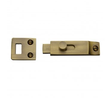 Heritage Brass C1686 Sliding Bolt - Antique Brass