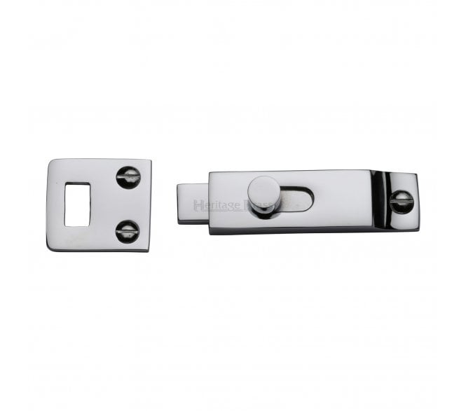 Heritage Brass C1686 Sliding Bolt - Polished Chrome