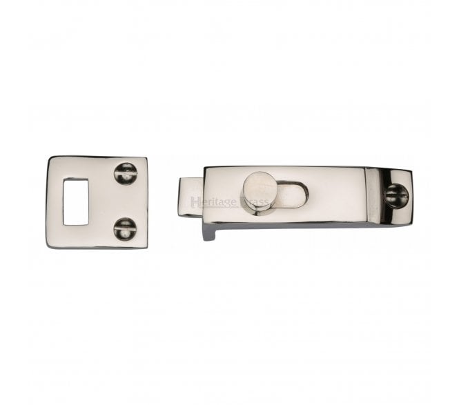 Heritage Brass C1686 Sliding Bolt - Polished Nickel