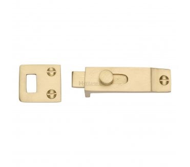 Heritage Brass C1686 Sliding Bolt - Satin Brass