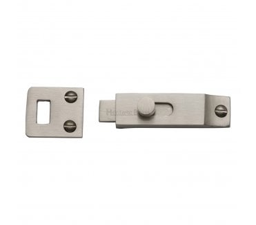 Heritage Brass C1686 Sliding Bolt - Satin Nickel