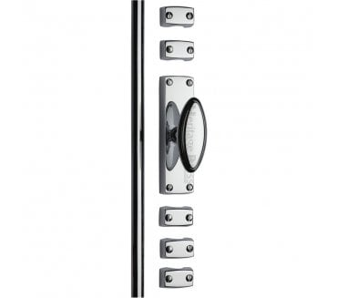 Heritage Brass C1688 Espagnolette Bolt 2.5m - Polished Chrome