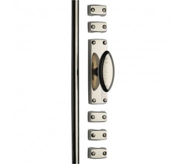 Heritage Brass C1688 Espagnolette Bolt 2.5m - Polished Nickel