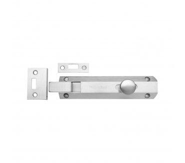 Heritage Brass C1694 Cranked Surface Door Bolt - Satin Chrome