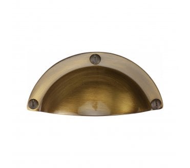 Heritage Brass C1700 Drawer Cup Pull - Antique Brass