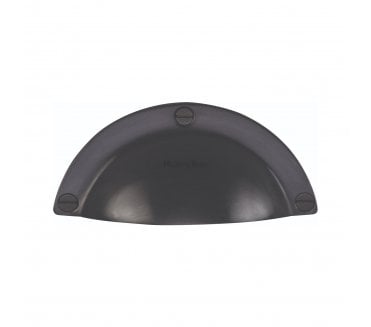 Heritage Brass C1700 Drawer Cup Pull - Matt Black