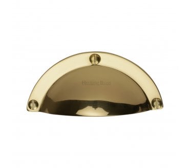 Heritage Brass C1700 Drawer Cup Pull - Polished Brass