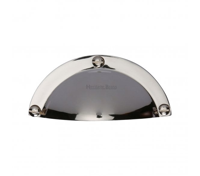 Heritage Brass C1700 Drawer Cup Pull -  Polished Nickel