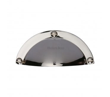 Heritage Brass C1700 Drawer Cup Pull -  Polished Nickel