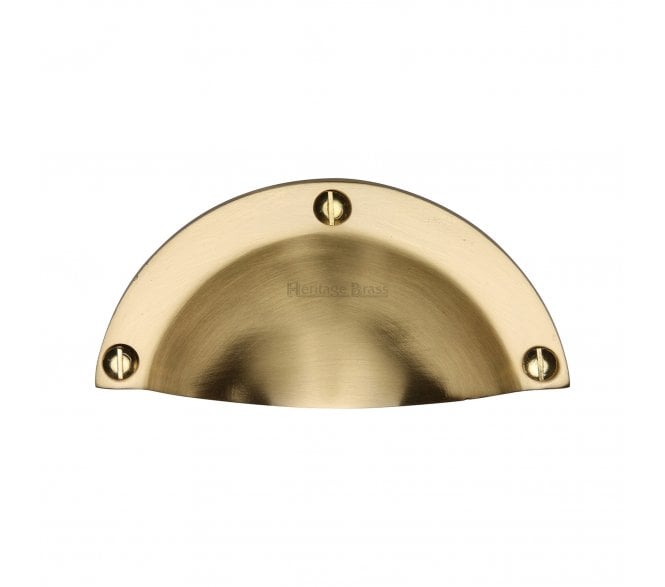 Heritage Brass C1700 Drawer Cup Pull - Satin Brass