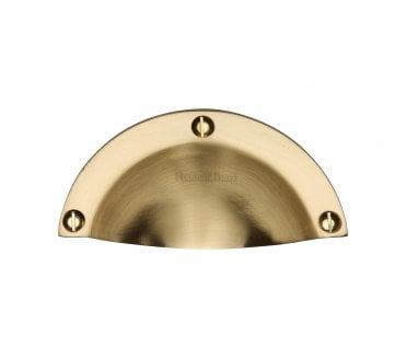 Heritage Brass C1700 Drawer Cup Pull - Satin Brass