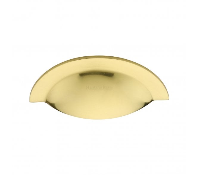 Heritage Brass C1730 Chester Drawer Cup Pull - Polished Brass