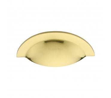 Heritage Brass C1730 Chester Drawer Cup Pull - Polished Brass