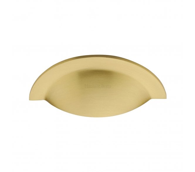 Heritage Brass C1730 Chester Drawer Cup Pull - Satin Brass