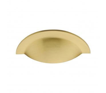 Heritage Brass C1730 Chester Drawer Cup Pull - Satin Brass