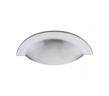 Heritage Brass C1730 Chester Drawer Cup Pull - Satin Chrome