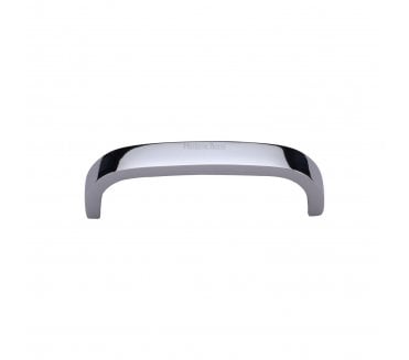 Heritage Brass C1800 D-Shaped Cabinet Pull Handles - Polished Chrome