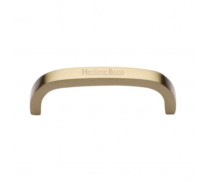 Heritage Brass C1800 D-Shaped Cabinet Pull Handles - Satin Brass