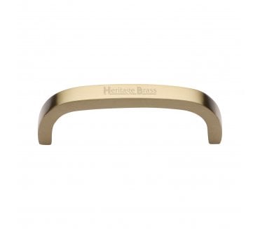 Heritage Brass C1800 D-Shaped Cabinet Pull Handles - Satin Brass