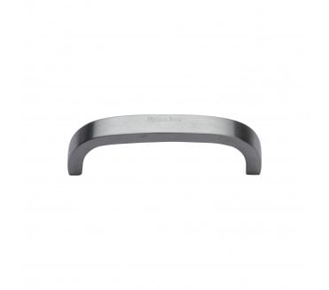 Heritage Brass C1800 D-Shaped Cabinet Pull Handles - Satin Chrome