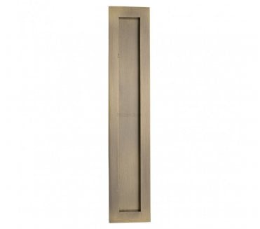 Heritage Brass C1855 Rectangular Flush Pull 300x58mm - Antique Brass