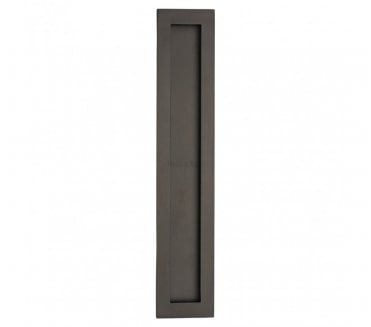 Heritage Brass C1855 Rectangular Flush Pull 300x58mm - Matt Bronze