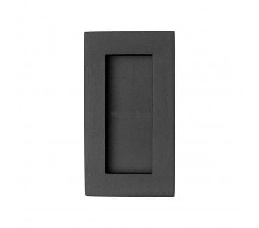 Heritage Brass C1855 Rectangular Flush Pull - Matt Black
