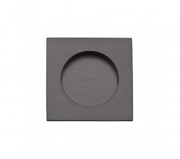 Heritage Brass C1860 Square Flush Pull 63x63mm - Matt Bronze