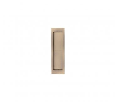 Heritage Brass C1872 Rectangular Flush Pull 197x57mm  - Antique Brass