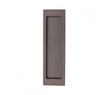 Heritage Brass C1872 Rectangular Flush Pull 197x57mm  - Matt Bronze