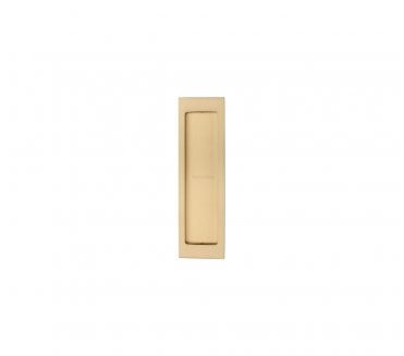 Heritage Brass C1872 Rectangular Flush Pull 197x57mm - Satin Brass