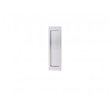 Heritage Brass C1872 Rectangular Flush Pull 197x57mm - Satin Chrome