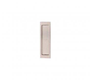 Heritage Brass C1872 Rectangular Flush Pull 197x57mm - Satin Nickel