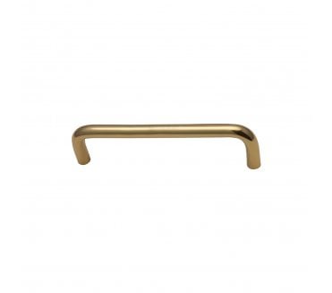 Heritage Brass C2155 D-Shaped Cabinet Pull Handles - Polished Brass.