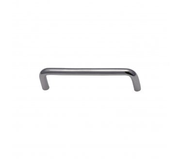 Heritage Brass C2155 D-Shaped Cabinet Pull Handles - Polished Chrome.