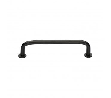 Heritage Brass C2156 D-Shaped Cabinet Pull Handles With Circular Roses - Matt Bronze