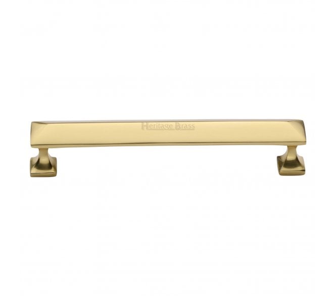 Heritage Brass C2231 Pyramid Cabinet Pull Handles - Polished Brass