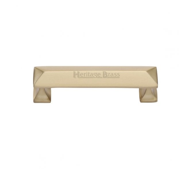 Heritage Brass C2231 Pyramid Cabinet Pull Handles - Satin Brass