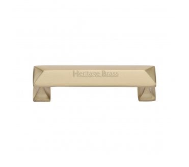 Heritage Brass C2231 Pyramid Cabinet Pull Handles - Satin Brass