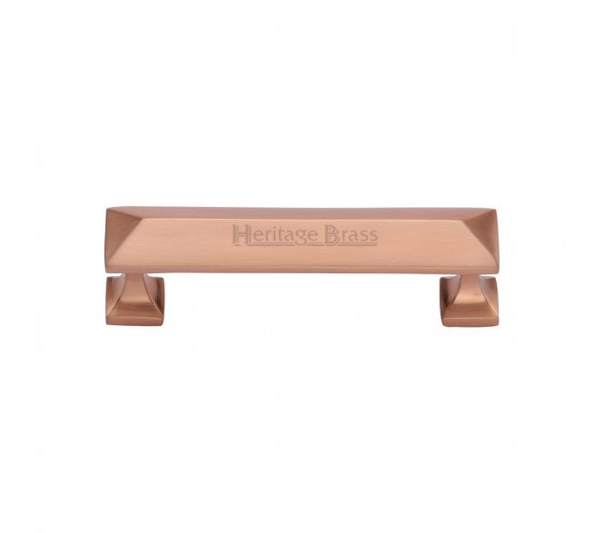Heritage Brass C2231 Pyramid Cabinet Pull Handles - Satin Rose Gold