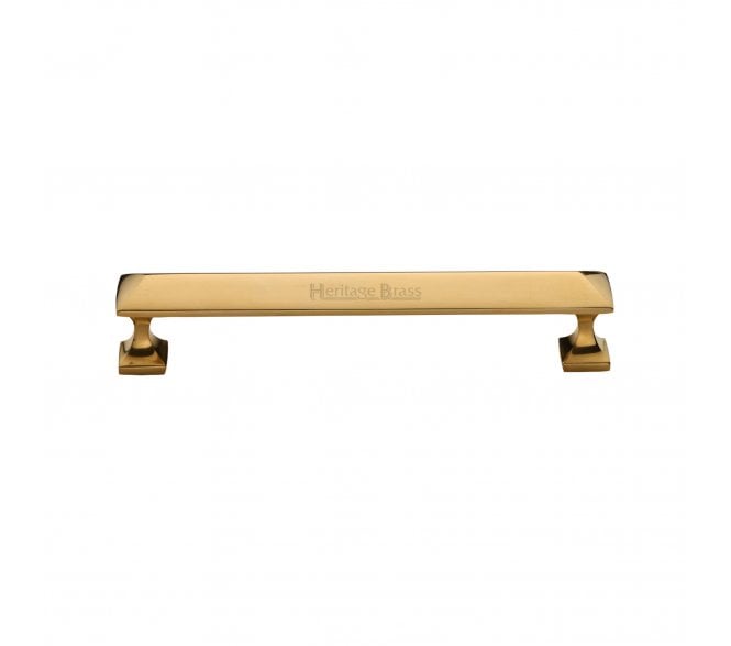 Heritage Brass C2231 Pyramid Cabinet Pull Handles - Unlacquered Brass
